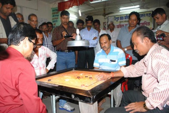 Inter-Office carom competition begins